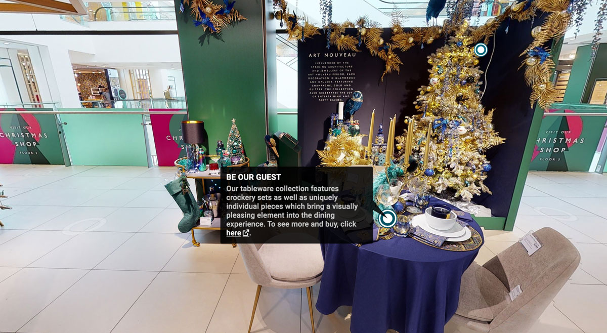 John Lewis Virtual 3D Christmas Shop